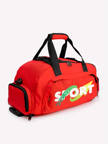 Aika "Яркость и стиль в спорте" Спортивная сумка-рюкзак "Спорт" - "Sport" 2в1