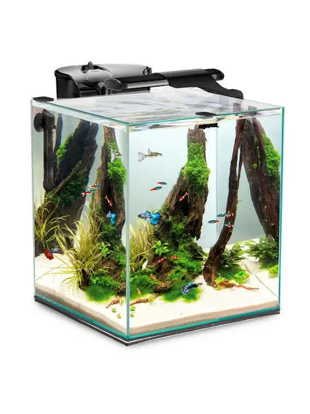 AQUAEL Aквариум FISH&SHRIMP SET DUO D&N 35 белый (49 л)