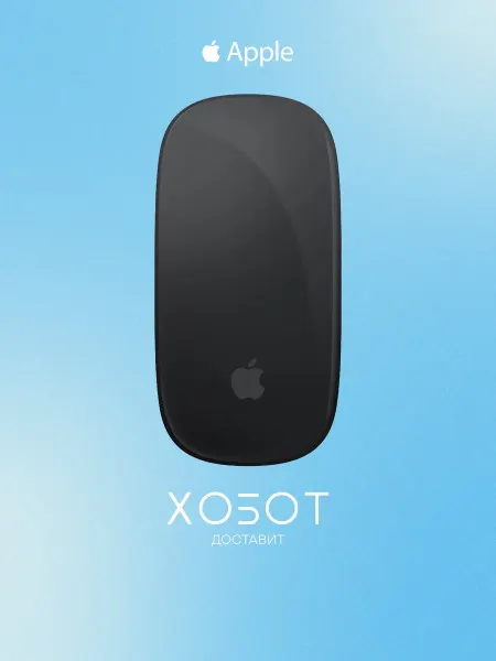 Apple Компьютерная мышь Magic Mouse 3 чёрный