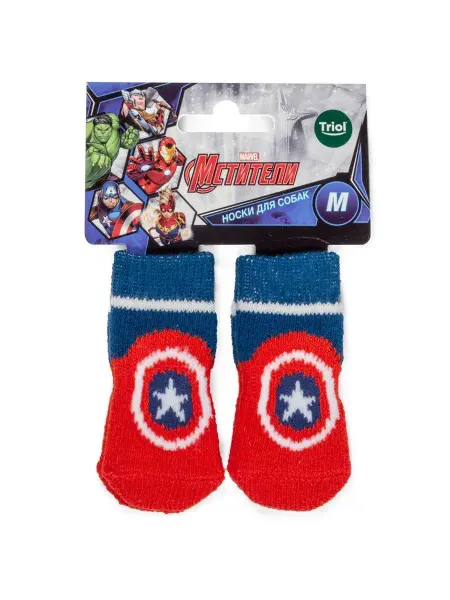 Triol Носки для собак Marvel Капитан Америка, р. S, Triol-Disney