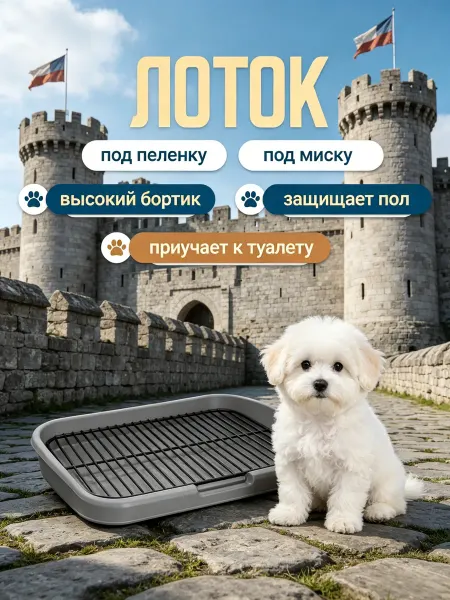 Стандарт пластик групп Удобная собачка в домашнем туалете