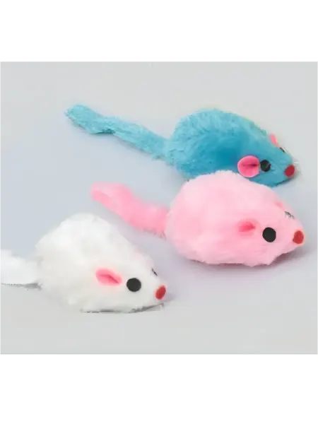 Пижон Игрушка для кошек Мышь 3 шт