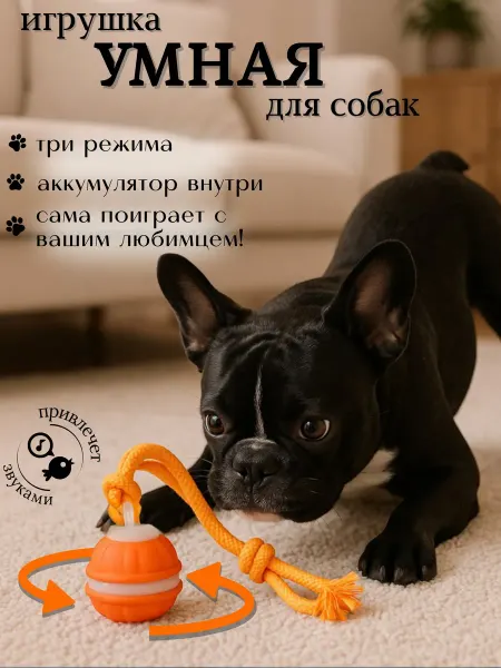 Интерактивная игрушка для собак