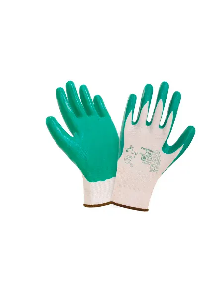 2Hands Перчатки SafeFlex 7101 нейлон 13G