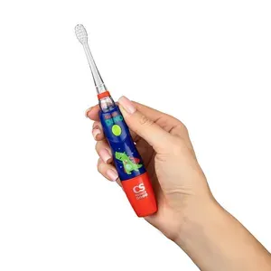 CS Medica Электрическая зубная щетка Дино CS-9760-H и 3 насадки