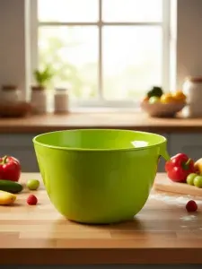 Миска для смешивания миксера, для приготовления на кухне Curver ESSENTIALS 3,5 л., зеленый