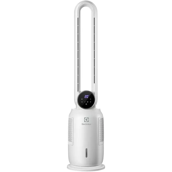 Безлопастной вентилятор Electrolux EFB-1205W, напольный, 3 скорости, таймер