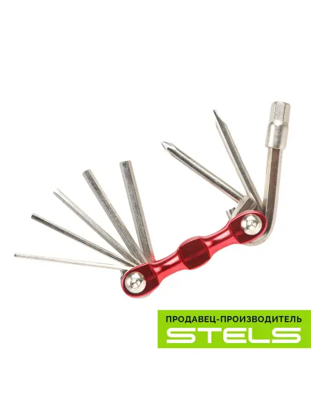 Велозавод STELS Мультитул для велосипеда KL-9833B KENLI из 9 элементов