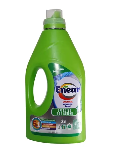 Гель для стирки Enear – 1 л, 2 л, 3,15 л, универсальный, автоматический и ручной
