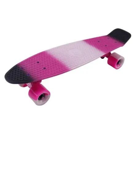 TechTeam Скейтборд пластиковый Multicolor 22 pink-black