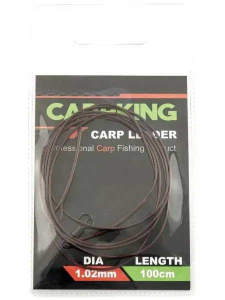 Carpking Монтаж-leader шнур в нейлоне c вертлюгом через кольцо brown