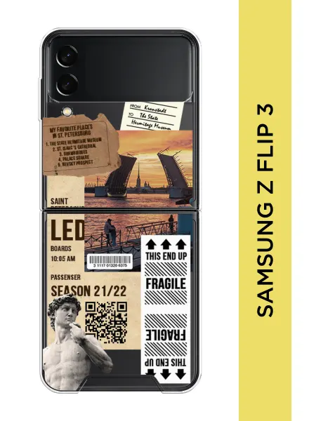 Samsung Чехол на Z Flip 3 pinterest