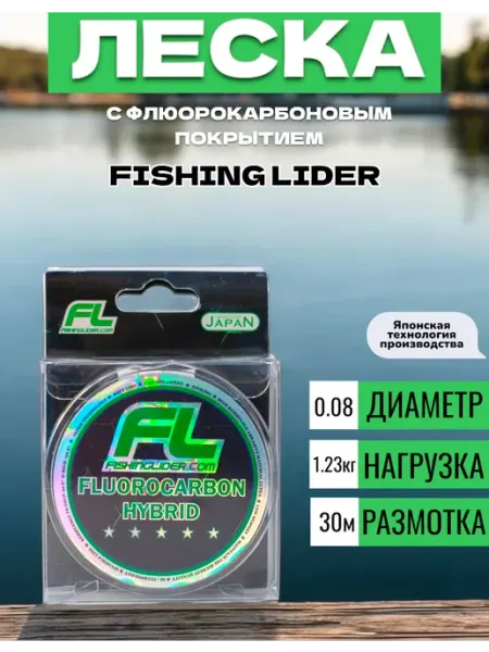 Рыбалка здесь Леска рыболовная