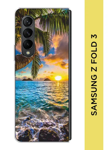 Samsung Чехол на Z Fold 3 море