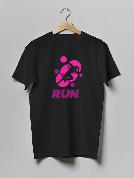 Favorit Club Футболка RUN Легкая Атлетика Бег Спорт Графика Минимализм