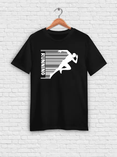 Футболка Running Бегун Jogging Бег