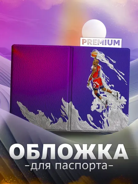 Store ST Обложка на паспорт с принтом "Баскетбол"
