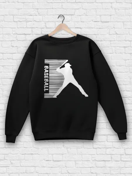 Printech Premium Qr Code Штрихкод Спорт Лого Baseball Бейсбол Спортзал