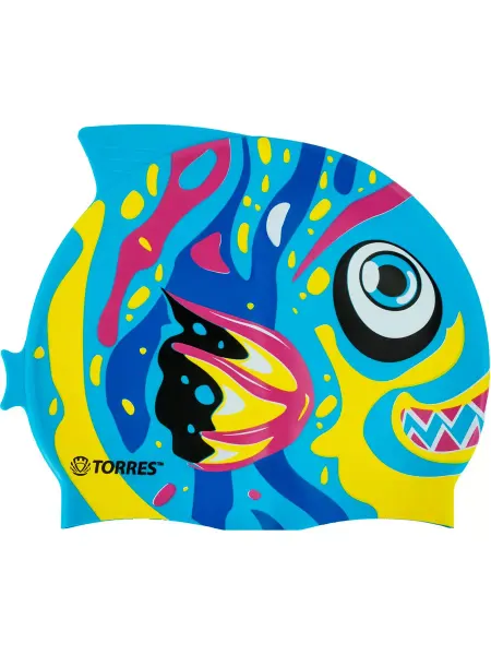 Torres Шапочка для плавания детская Junior, SW-12206AF, силикон
