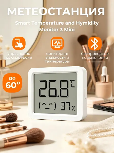 Xiaomi международной версия SmartТермогигрометр 3 MINI
