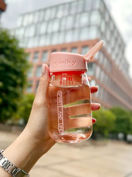 Comfy&Beauty Бутылка для воды 400 мл летняя спортивная в школу