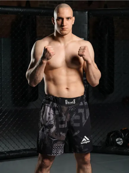 IAMFIGHTER Шорты мма Каратель спортивные для единоборств