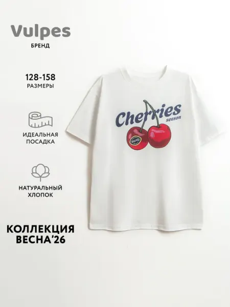 Vulpes Футболка оверсайз