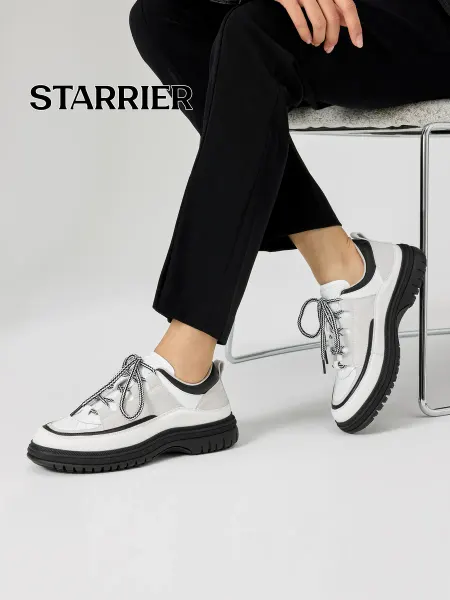 STARRIER Лоферы на платформе со шнурками