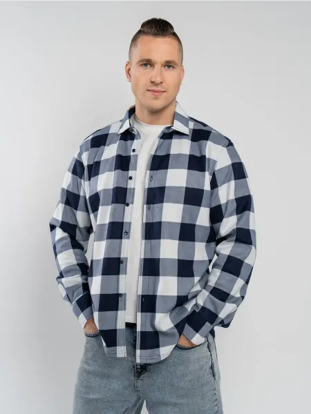 268STORE Рубашка теплая с начёсом