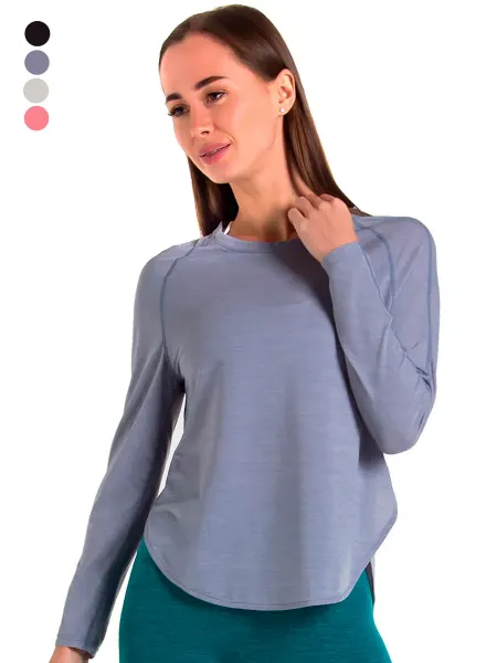 Beautybody Apparel Лонгслив спортивный классический Roba Melablue