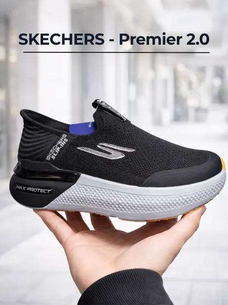 SKECHERS Слипоны-кроссовки с технологией Hands Free для весны и лета