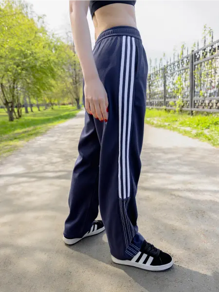 Premium for women Брюки с лампасами широкие палаццо