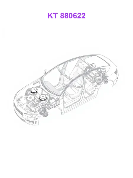 KRAFT KT880622, Хомут нейлоновый