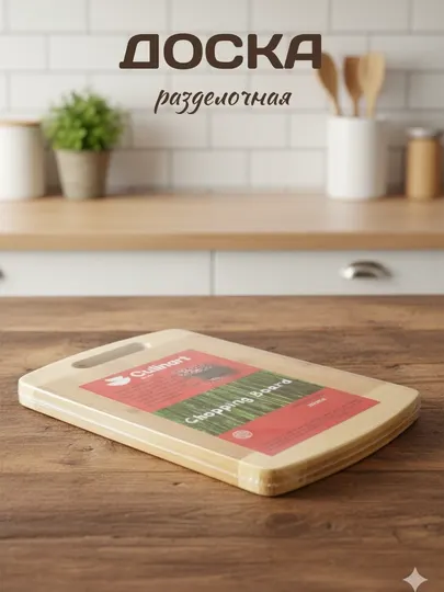 Доска разделочная, деревянная, для кухни, размер 20 см на 30 см