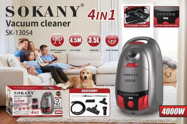 Пылесос SOKANY SK-13054, 4000Вт