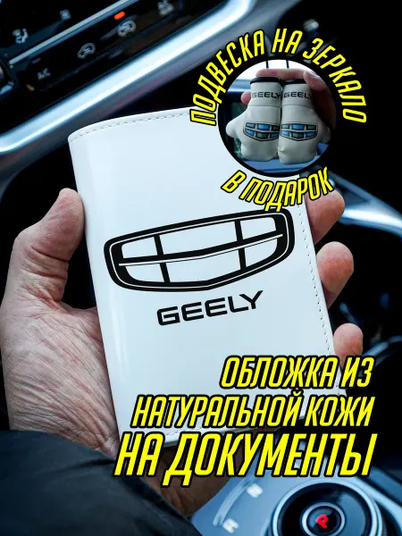 ARTOWS Обложка для документов для водителя GEELY