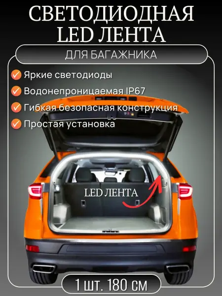 AVAG Cветодиодная подсветка для багажника Xiaomi YU7