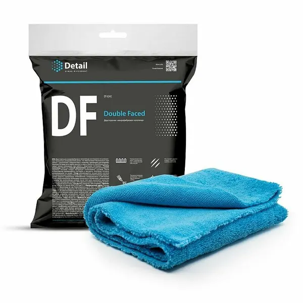 DETAIL Микрофибровая салфетка DF "Double Faced" DT-0242