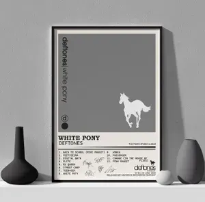 PostersClub Постер Deftones - "White Pony" 30 см x 40 см