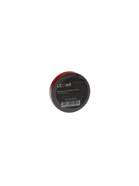 LECAR Изолента ПВХ красная LECAR000123006 (1шт)