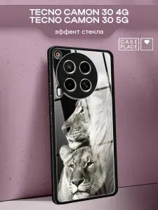 Чехол на Tecno Camon 30 4G / Tecno Camon 30 5G стеклянный