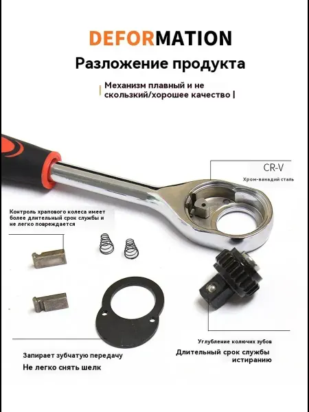 Euroforce Ключ комбинированный