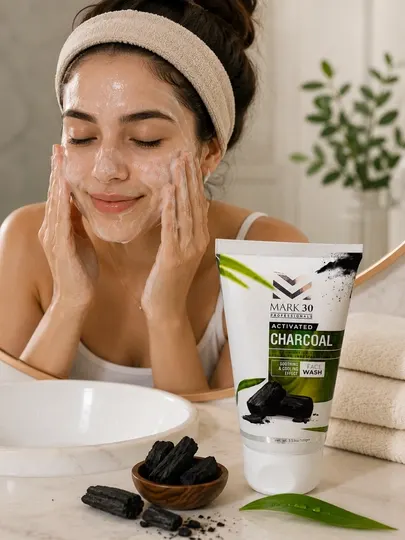 Mark 30 Activated Charcoal Face Wash – гель для умывания с углем