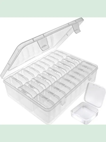 AIRRIN Box Органайзер для бисера и мелочей 30 отдельных ячеек