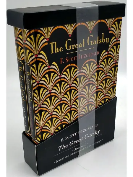 Chiltern Publishing The Great Gatsby подарочный набор книга и блокнот