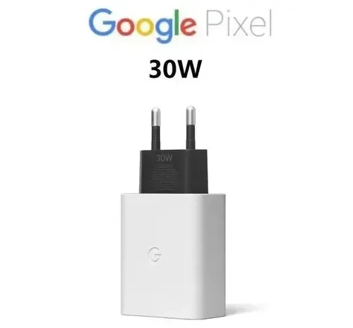 Зарядное устройство Google Pixel 30вт(W) USB-C Fast Charger, для телефонов /Зарядка для Google и Android и iPhone и Huawei и Xiaomi