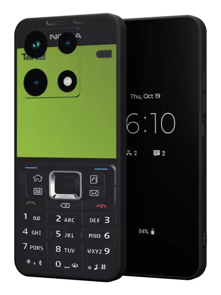 PBl store Чехол на Infinix NOTE 30 Pro с принтом Nokia