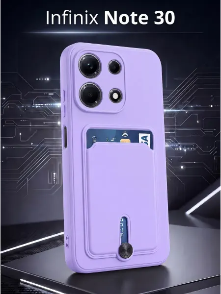 ЧЕХОЛБЕРИ Чехол с карманом на Infinix Note 30