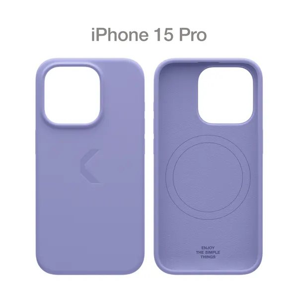 Защитный чехол COMMO Shield для Apple iPhone 15 Pro, с магнитным кольцом, Lavender
