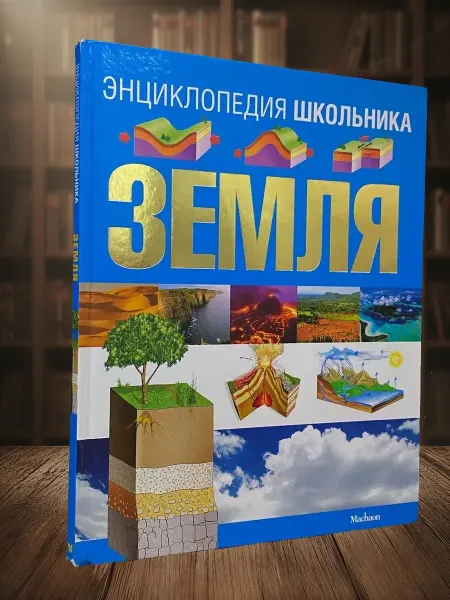 Книги из прошлого (УЦЕНКА) Энциклопедия школьника. Земля